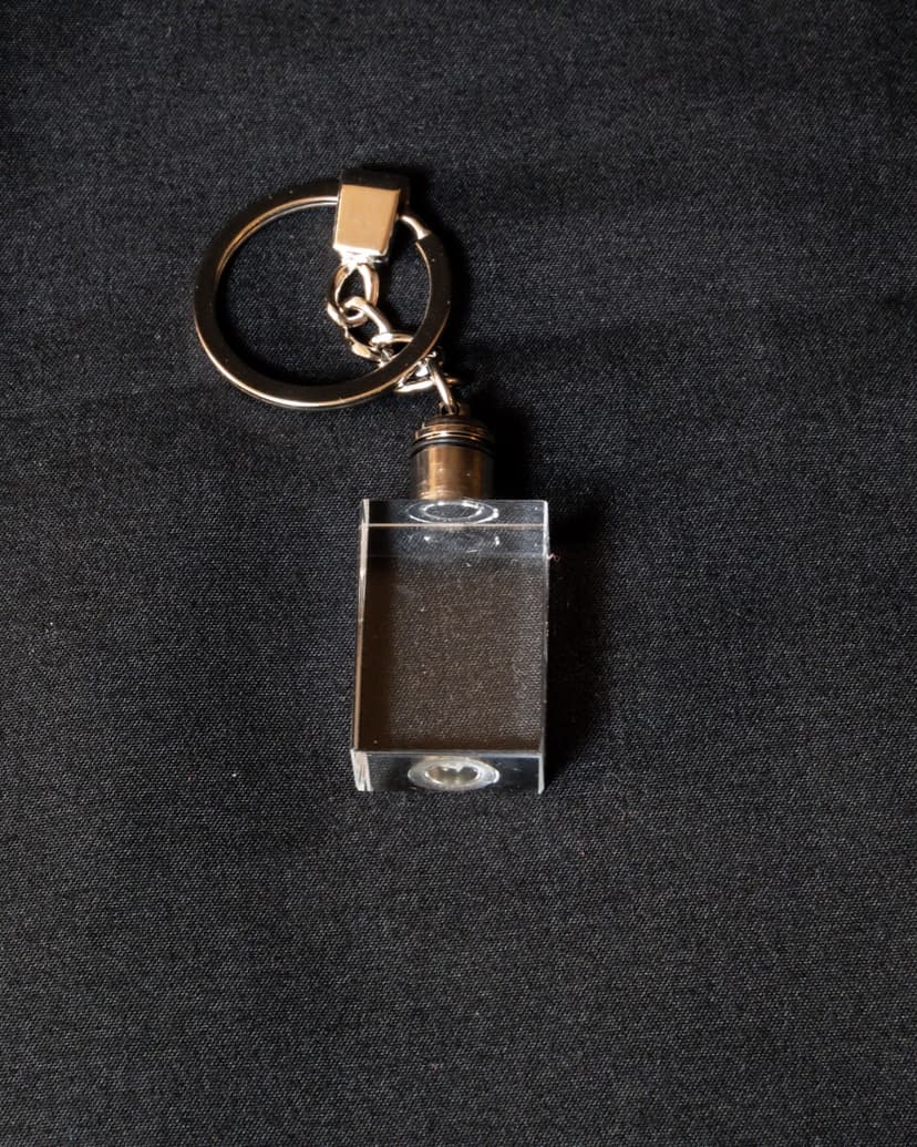 Crystal LED Keychain — studio photo 2