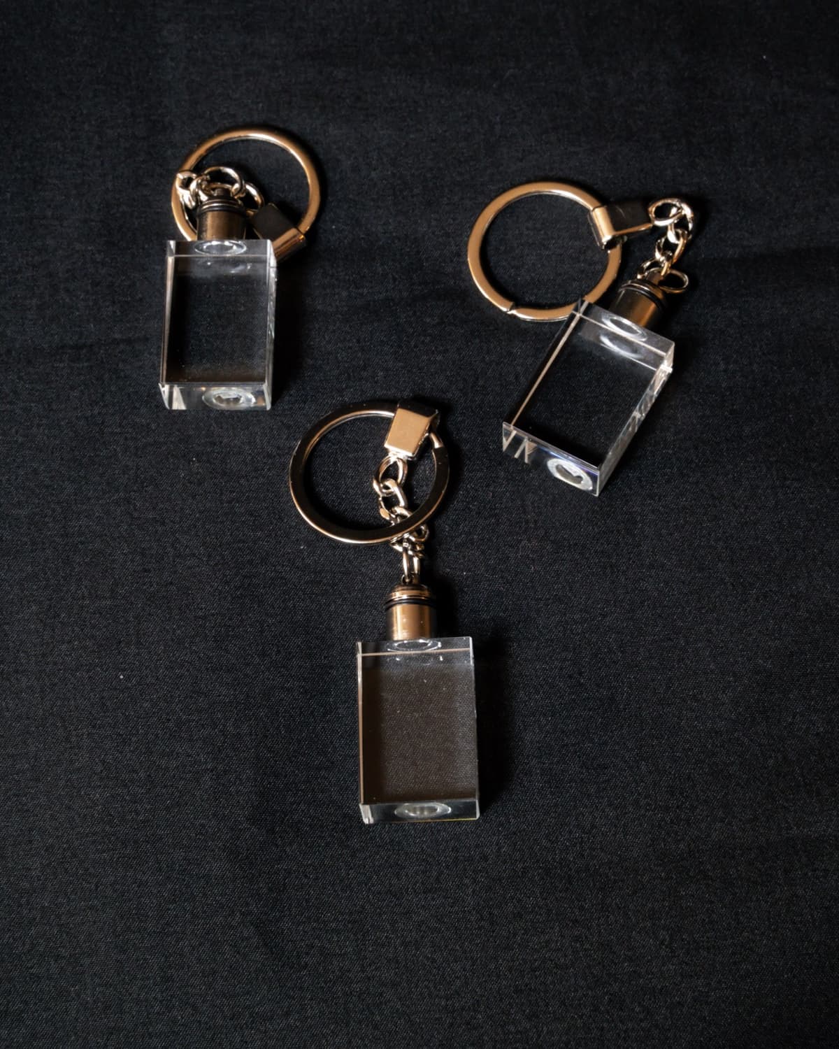 Crystal LED Keychain — product photo
