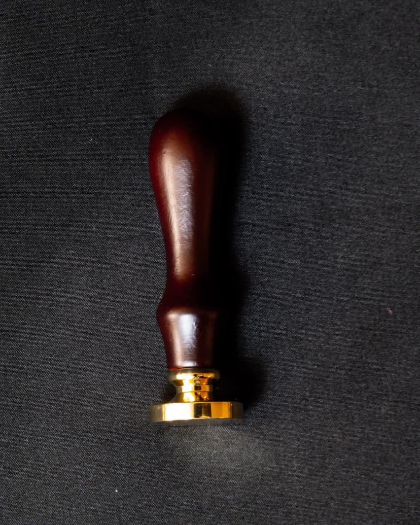 Custom Wax Seal Stamp — studio photo 1